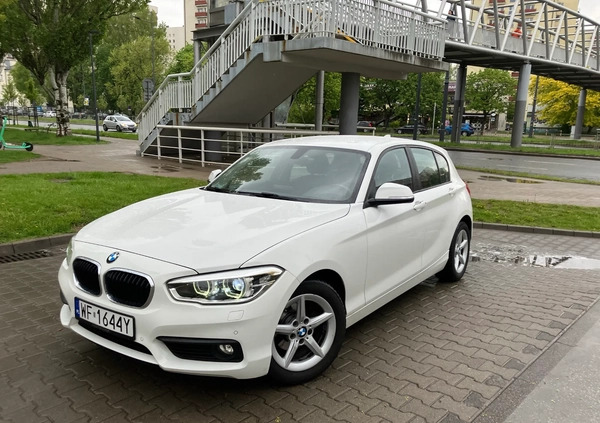 BMW Seria 1 cena 53500 przebieg: 102258, rok produkcji 2015 z Warszawa małe 92